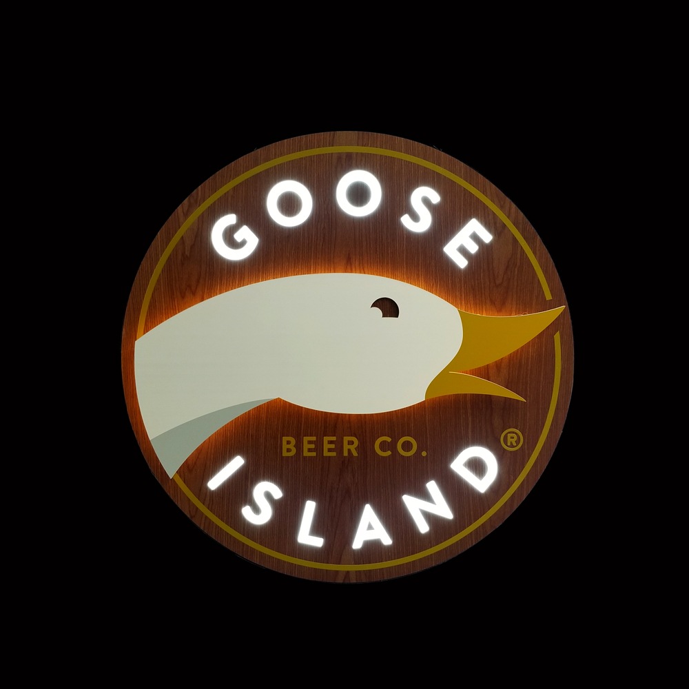 Goose Island Custom Sign